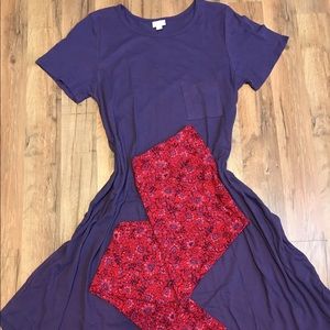 Large Carly w/TC Leggings